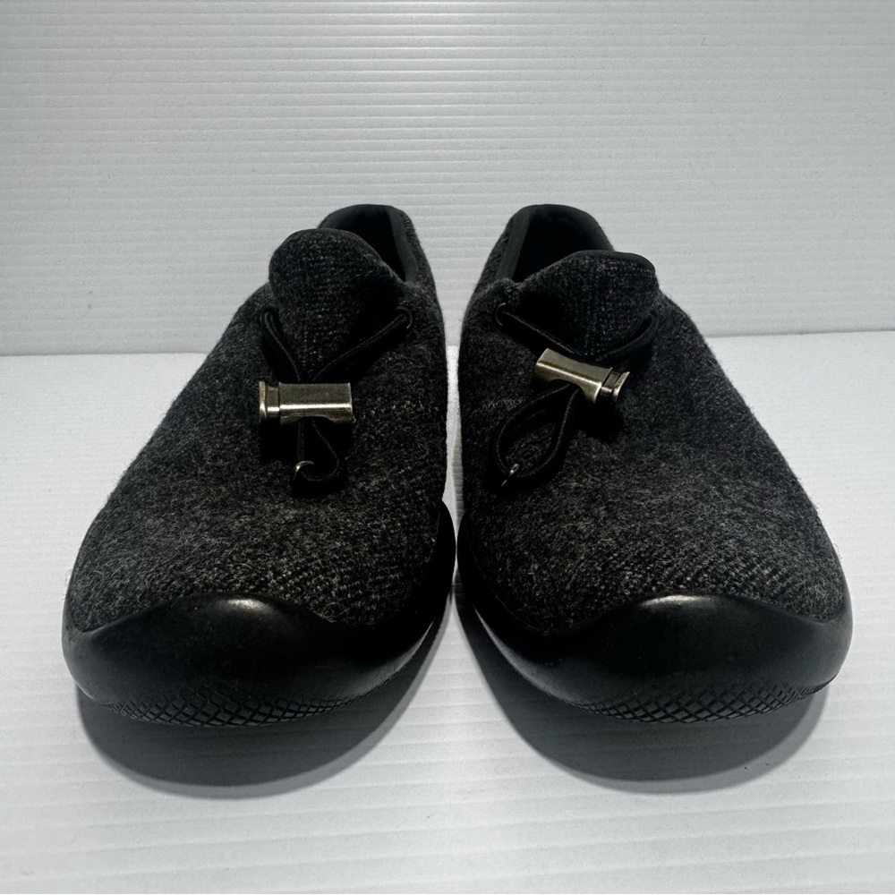 Prada Gray Wool Loafers Casual Shoes Size 36 - Picture 6 of 16
